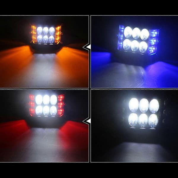 Bil LED Bar Arbeidslys 45W Offroad Arbeidslys 12V Auto Lys Tåkelys Spotlight