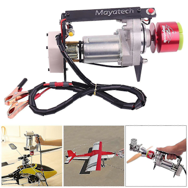 RC-moottorin käynnistin Mayatech 10cc-80cc bensiinimoottorille, tyyli A T Insert big head starter