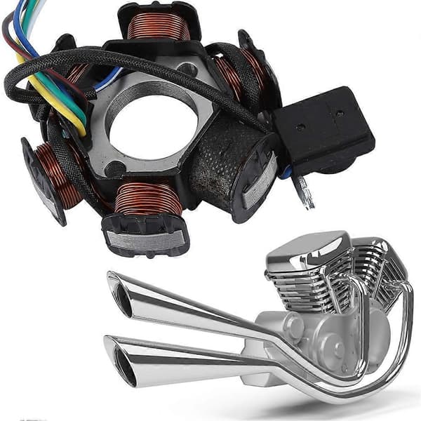 Elektrisk ledningsnet kit relæ ensretter magneto stator til GY6 125cc 150cc