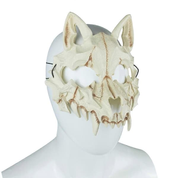 Japansk Dyreknogle Maske Udklædningskostumer til Halloween Julefrokost Maske E
