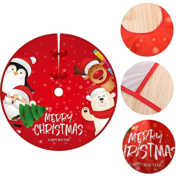 Julgransmatta Utomhus Jul Golvmatta Skydd Heminredning, H