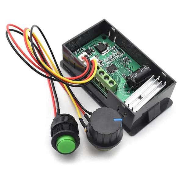 6v-30v 8a DC Motor Hastighetskontroller 6v 12v 24v PWM Trinnløs Hastighetskontroll Bryter Justerbar Driver