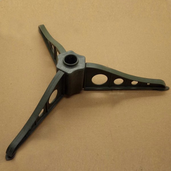 Korvaava joulukuusen jalka keinotekoisille kuusille, joulukuusen jalat 0,8 tuuman reiällä, kolmion muotoinen irrotettava joulukuusialusta green 12 cm