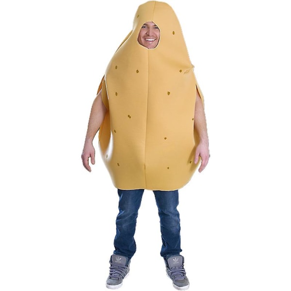 Unisex vuxna kvinnor Halloween Cosplay män Potatis kostym