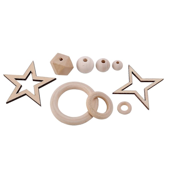 Makramé Snorkit, 3mm Bomullssnor Med Treringer, for Makramé Veggdekorasjon, Håndverk, DIY