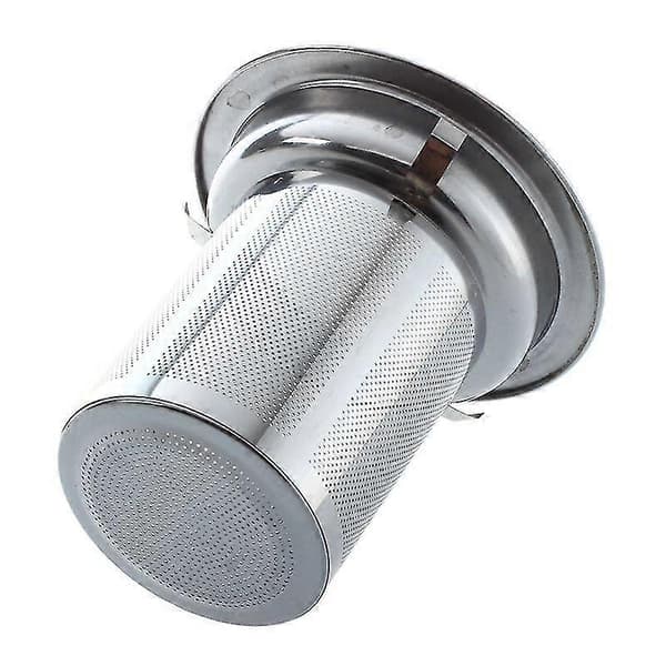 350ml Varmebestandig Klar Glas Tekande Rustfrit Stål Infuser Blomst Te Potte