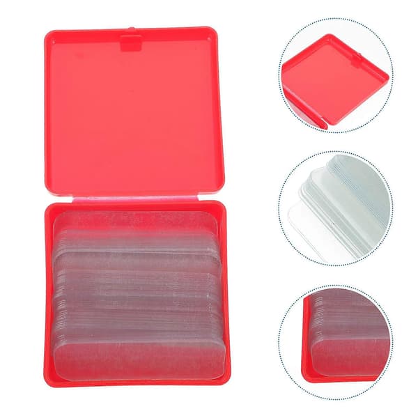 120 stk. Premium Dobbeltsidig Tapeputer Klebrige Gelputer Transparent Tapeputer