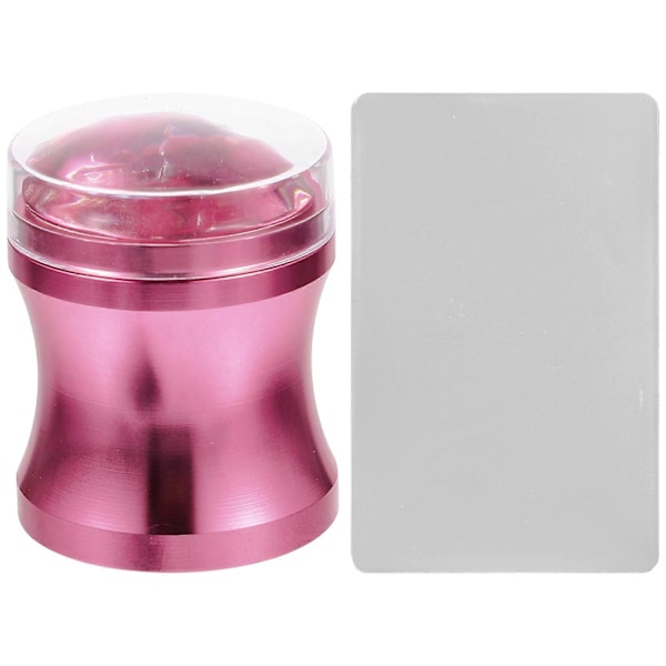 1 Set Silikon Nagelstämpel Nagelkonst Stämplar Manikyr Stämpel Nagelstämpelverktyg