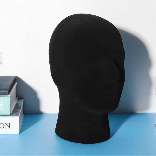 Skum Mquin Mannekäng Peruker Glasögon Keps Display D