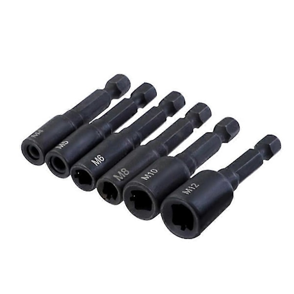 1/4 Hex Skaft Gevind Tap Socket Adapter M4-m12 Hss Lige Rillede Skrue Tap Til Maskintapning Th
