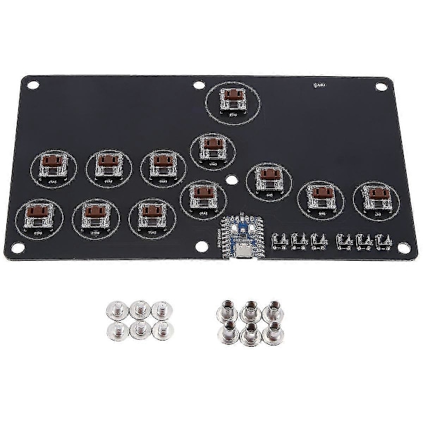 Hit-box Fighting Joystick Rgb Kontroller För /pc/ Switch Turbo Utvecklingskort Arkad Fighting Jo