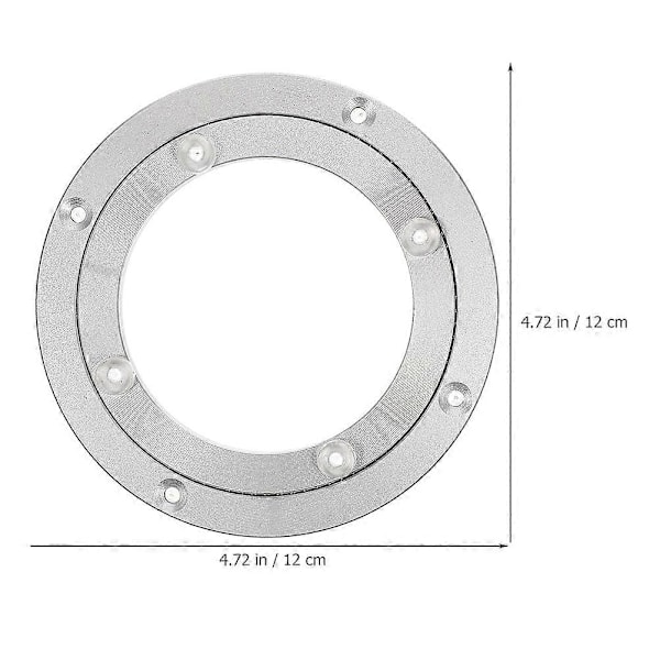 Kraftig Vridlager Aluminiumlegering Roterande Lager Matbord Vridplatta Bas