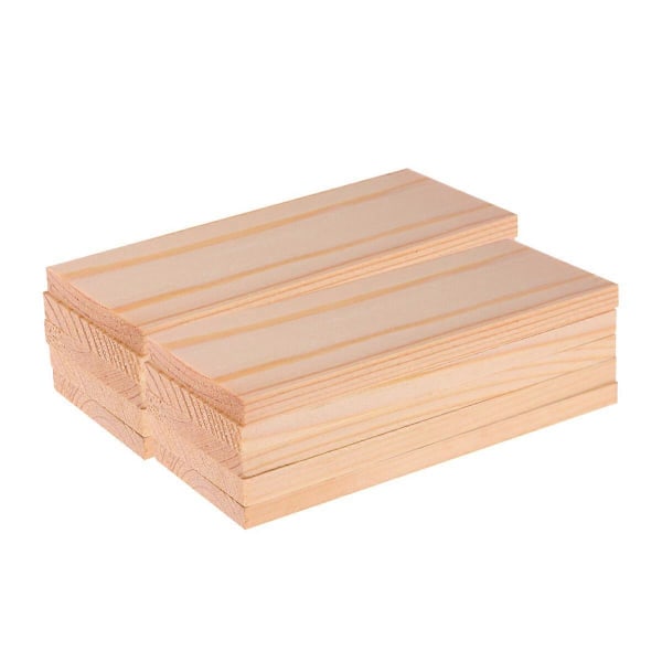 20 kpl Puulevyjä Herkkiä Valokuvauspuulevyjä Valokuvausstudiotausta Rekvisiitta (Koko 4x10cm)