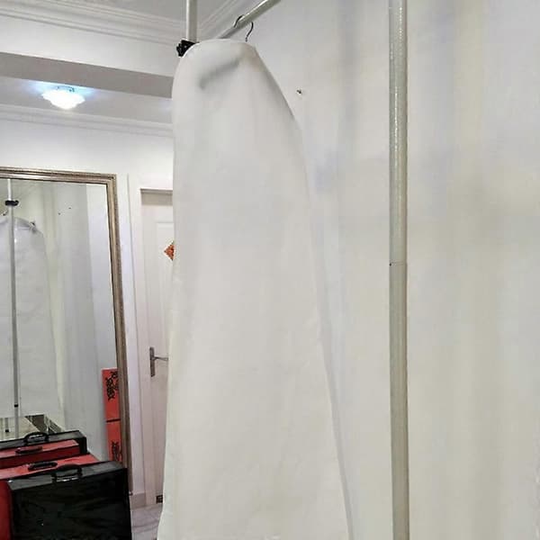Klädfodral Andningsbart Extra Stort Non-woven Tyg Bröllopsklänning Klädfodral för Hemmet