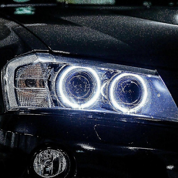 1 sæt Bil Halo Angel Eyes LED Lys H8 6w Hvide Pærer Til E90 E92 E93 E89 E60 E70