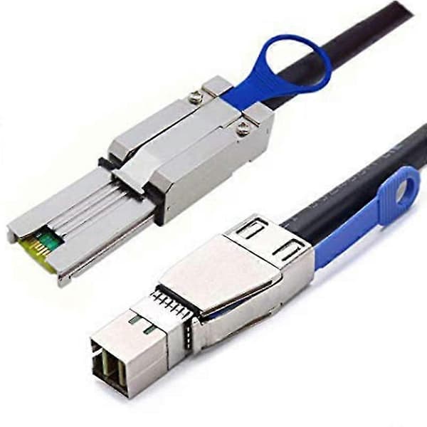 Extern Mini HD SFF-8644 Till Mini SFF-8088 Hybridkabel 1m 3.3ft Kabel
