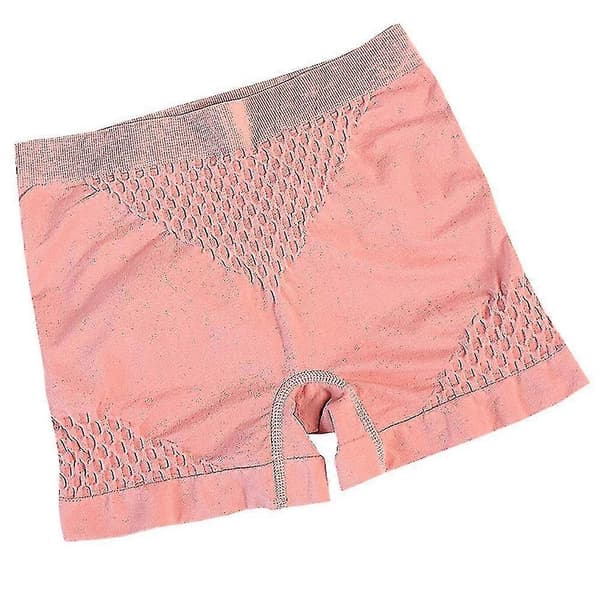 Damer Butt Lift Under Shorts Underkläder Säkerhetsshorts Pink L