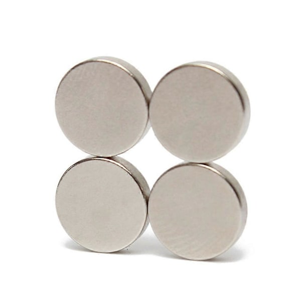 10 st 8x2mm N42 Mini Runda Skivblock Sällsynt Jordartsmetall Neodymium Kylskåps Stark Magnet