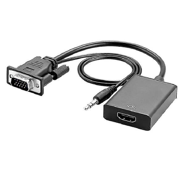 Vga Til -kompatibel Konverter Computer Til Tv Adapter Kabel Tv Hd Kabel Support Med Lyd