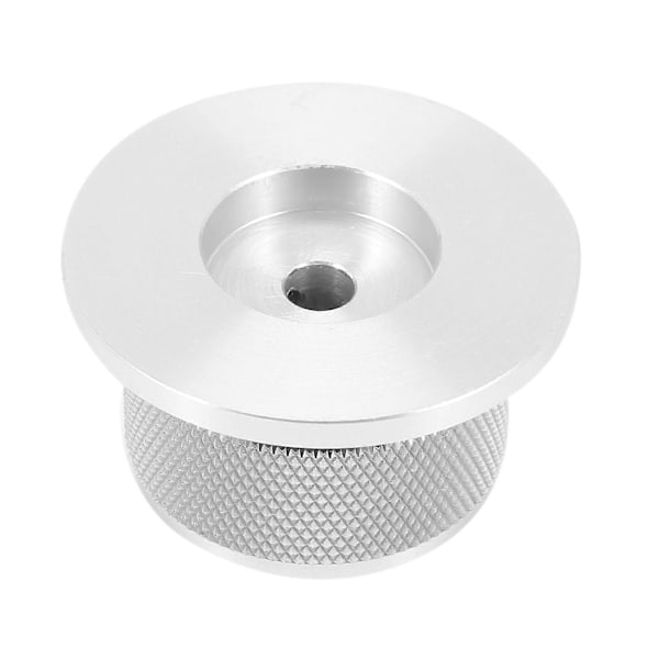 Hifi Forstærker Ser Lydstyrkeknap 44x25mm Forstærker Potentiometer Knap Sølv