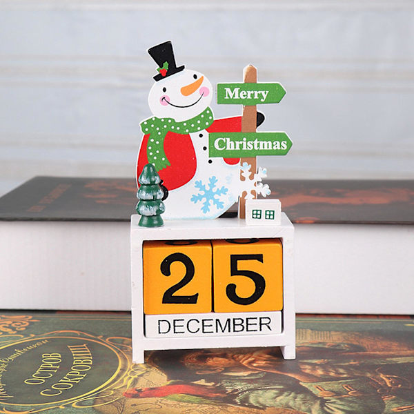 Julekalender Stof Advents Nedtælling Julemand Kalender Juledekoration