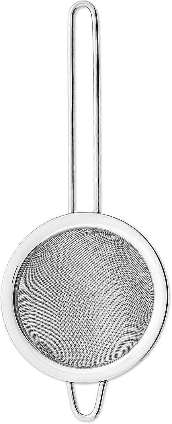 Skinande tesil i rostfritt stål Diameter: 75 mm, Silver