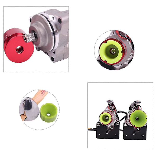RC Motorstarter for Mayatech 10cc-80cc Bensinmotor Stil A T Insert big head starter