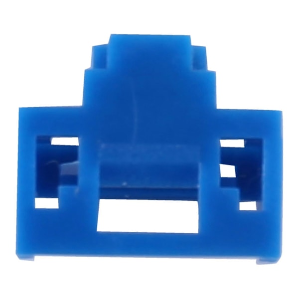 100st Blå Rj45 Port Ethernet Lan Hub Dammskydd Plugg Lock Blockout Skydd Med Egen