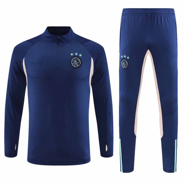 2324 Ny Ajax langærmet træningstøj til voksne og børn Dark blue XL