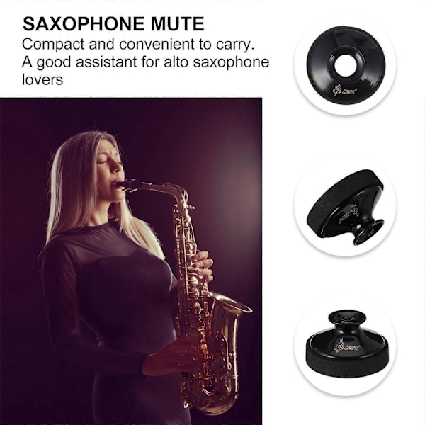Saxofon Dæmper Nyttig Saxofon Lyddæmper Holdbart Støjreducerende Tilbehør