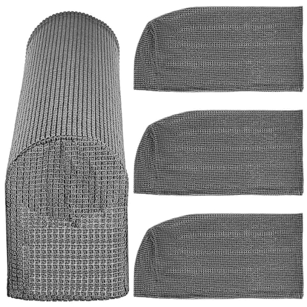 4 stk. Sofa Armbeskyttere Vaskbare Elastiske Sofatrekk Armlenebeskyttere Sofabeskyttere for Kjæledyr Lenestol