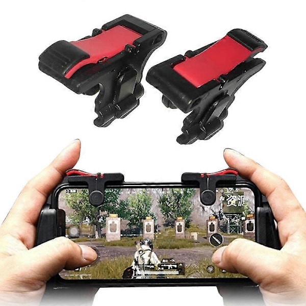 1 Par D9 Plast Mobiltelefonholder Spillutløsere Spillkontrollere Gamepad for Hjemmebruk