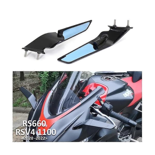 Cycle Wing Justerbar Roterande Sidospegel För Rs660 Rsv4 0 2021 2022
