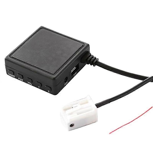 Auton Bluetooth 5.0 Aux -kaapelisovitin Tf Usb sopii 207 307 407