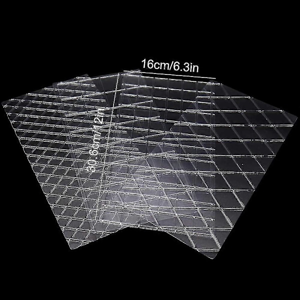 4 Stycken Texturmattor Diamantkviltat Rutmönster Transparent Fondanttryck Matta Spets Prägling Bo
