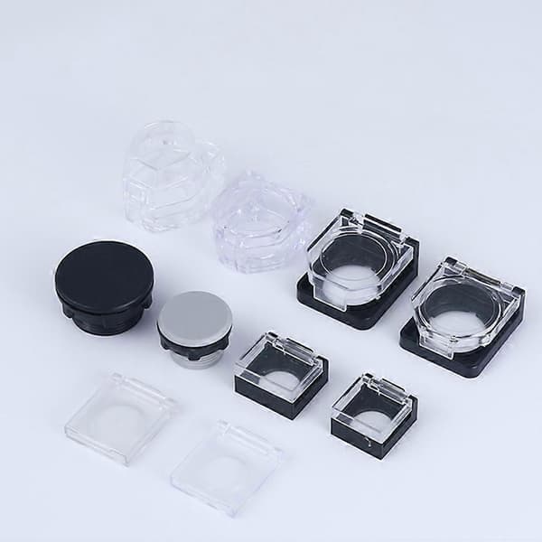 3 st Tryckknappsbrytare Dammtätt Skydd Tryckknapp Säkerhetsskydd Plast