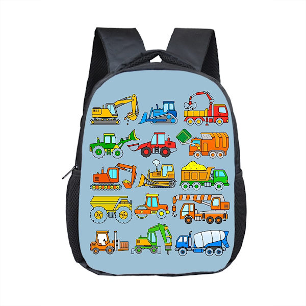 Barns 12 tum Lastbil/Ambulans/Traktor Förskola Skolväska style 13