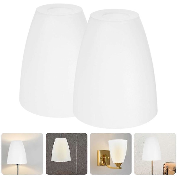 2 st Lampskärm Ersättning Lampskärm Plast Lampskärm Skydd Sovrumslampskärm