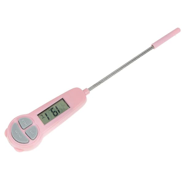 Digitalt madlavningstermometer med probe, transportabelt frituretermometer
