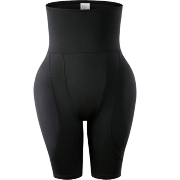 Hög midja Body Shaper Shorts Shapewear för kvinnor Magkontroll lår bantning teknologi BLACK XXL