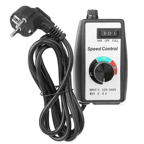 EU Stik Hastighed Elektronisk Trinløs Regulator S Kanalventilator Hastighedsregulator
