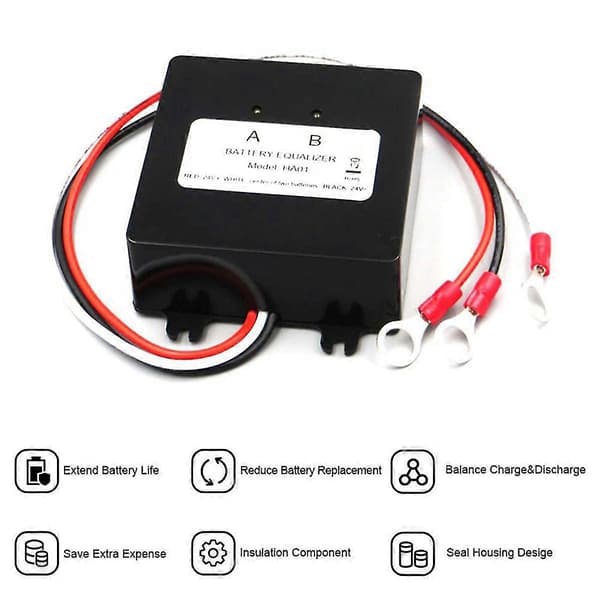 2 stk. Ha01 Solar Volta Equalizer Til 24v - Stabil Solar S