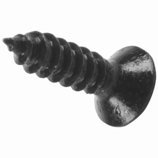 50 st Plektrumskyddsskruvar 3mm För Strat Stil Gitarr (svart)