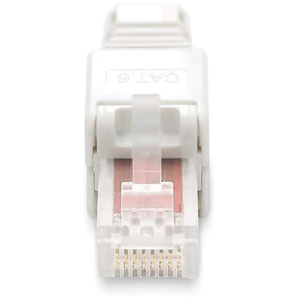 20 X Nettverksplugg Verktøyfri Rj45 Cat6 Lan Utp Kabelplugg Uten Verktøy Cat5 Cat7 Installasjonskabel