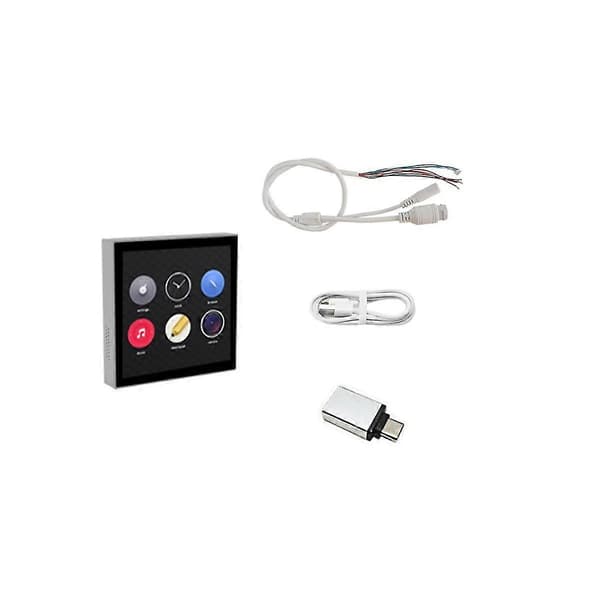 För Lichee Rv 86 Panel Kontroll 512mb Linux D1 Utvecklingskort Kit+4-tums 480x480 Touch Screen+fodral