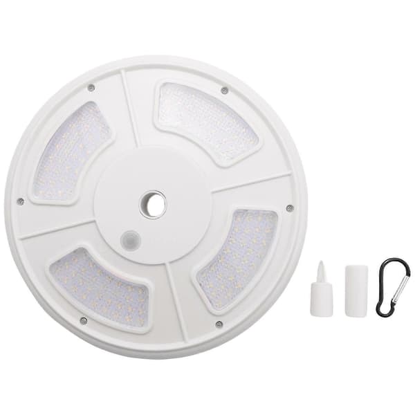 Solar Flagstangslys 128 Led Solar Flagstangslys Super Klare Solar Flagstangslys
