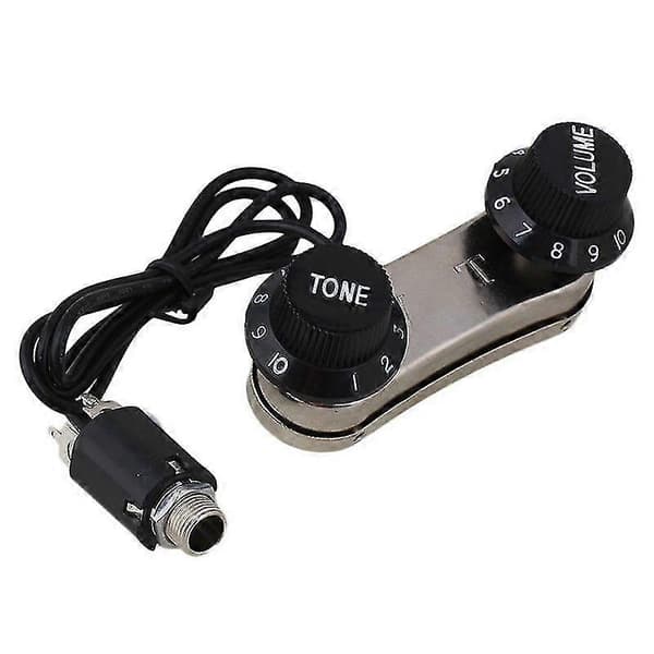 Akustisk Guitar Pickup Piezo & Passiv Forforstærker Ps700
