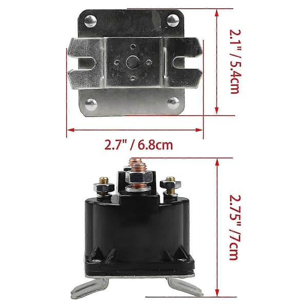 Startrelä 12 V 4 Terminal 100 Amp Intermittent Drift Solenoidrelä Saz4201gj 7522