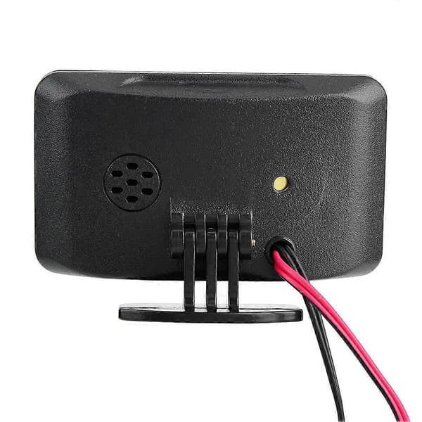 2 stk 12V/24V/36V Bil LCD Skjerm Voltmeter   10mm Vanntemperatur Sensor