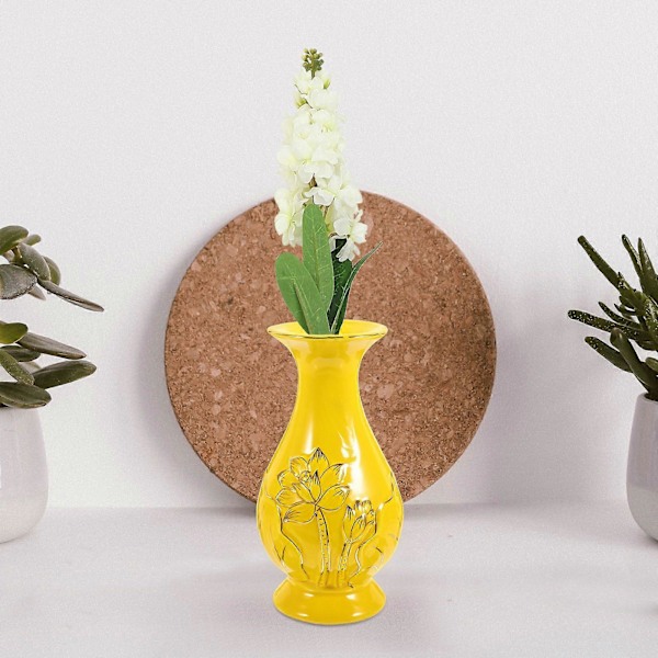 Tempelvas Keramisk Blomvas Blomsterarrangemang Vas Skrivbords Dekorativ Vas Ornament